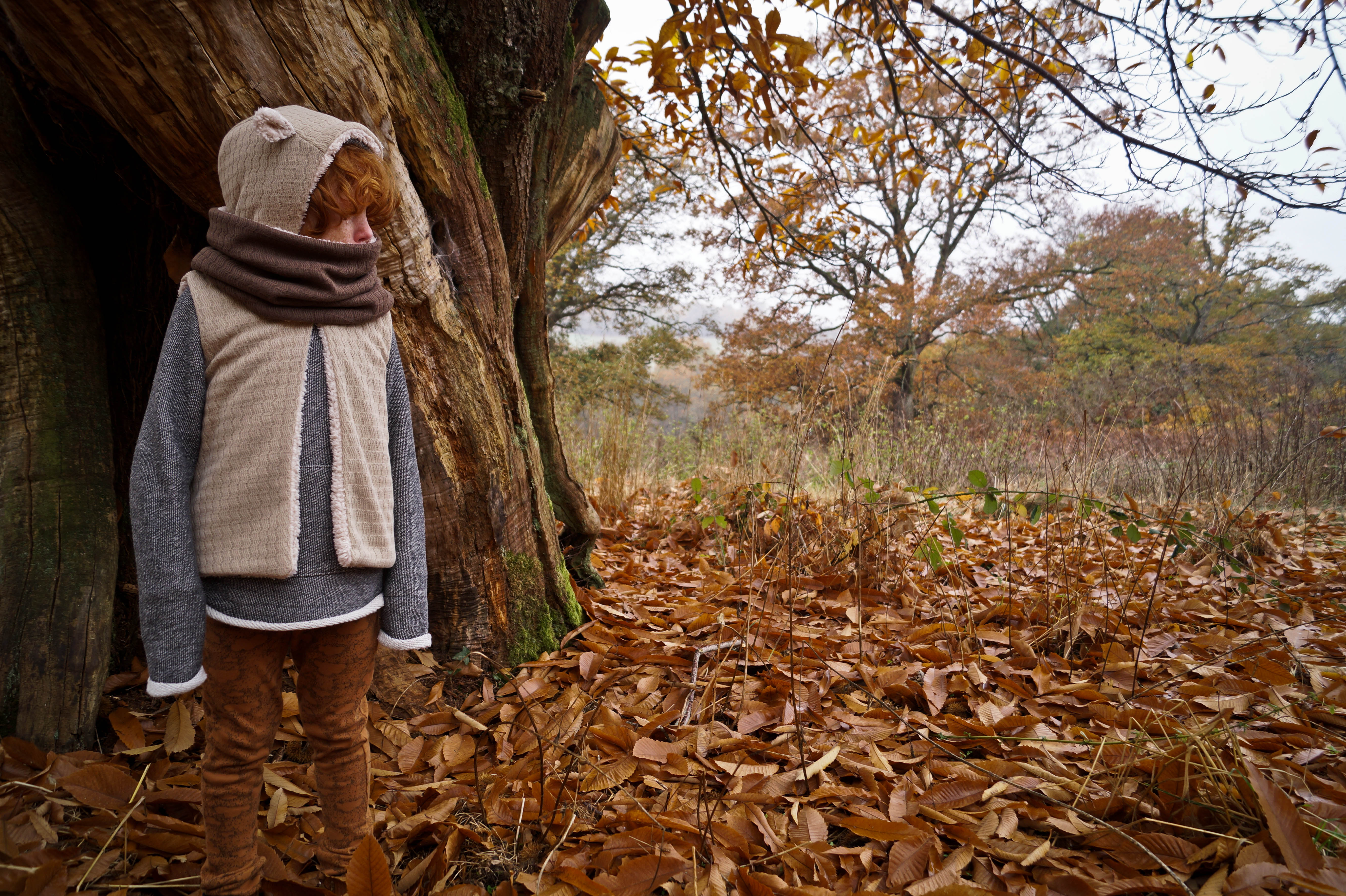 Shooting automne Minabulle garçon raleur wood