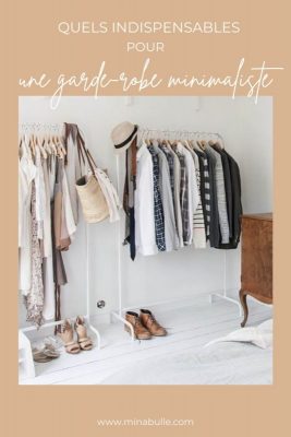 indispensables garde-robe minimaliste