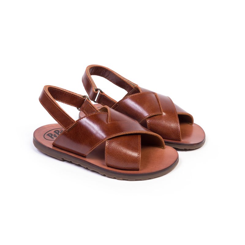 sandales enfant cuir
