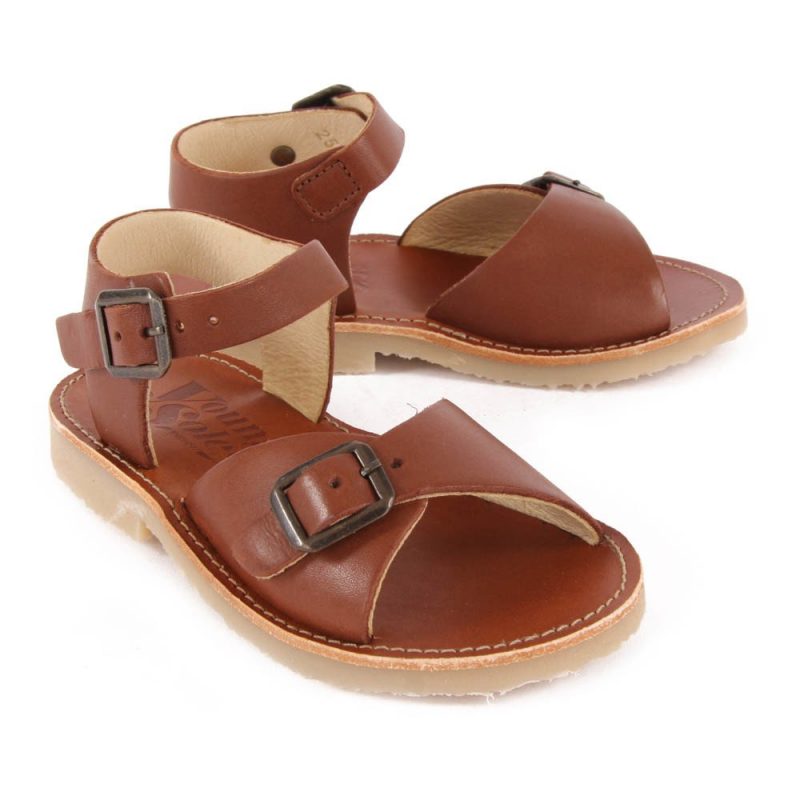 sandales enfant cuir