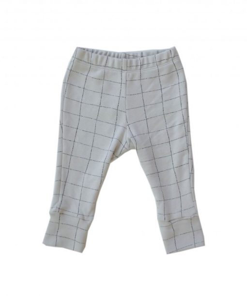 pantalon legging unisexe gris Minabulle coton bio