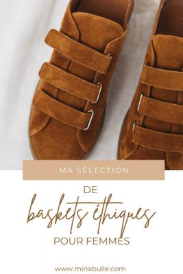 baskets éthiques femme