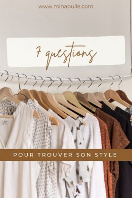 questions pour trouver son style