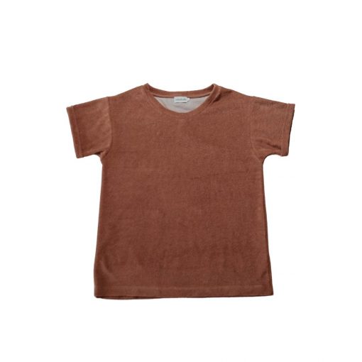 t-shirt mae femme cannelle