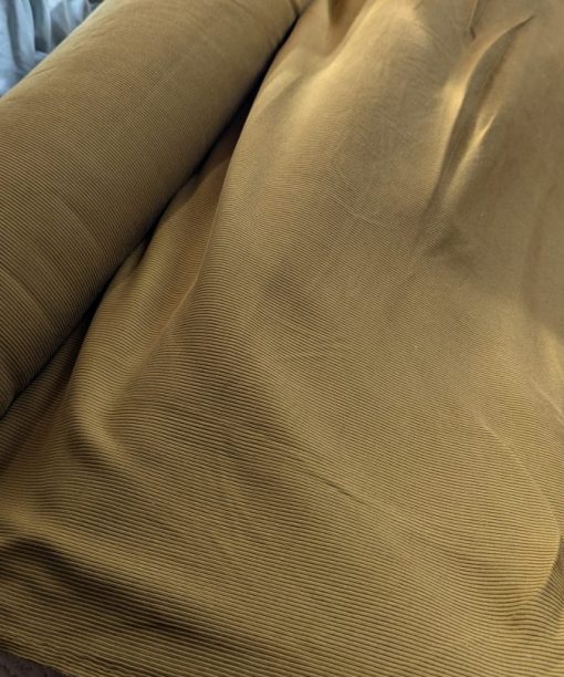 Jersey côtelé bronze